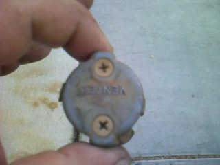 1965 Ford Ranchero - it appears the previous owners had broken the cap off and some of it fell into the tank and there it remained until i came along. Well come…