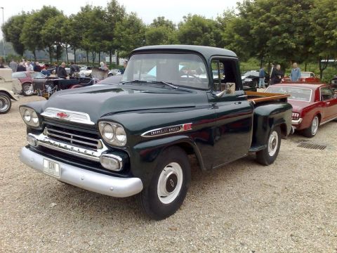 1991 Ford Crown Victoria - 1959 Chevy Apache