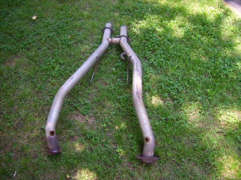 1982 Ford Crown Victoria LTD - '85-'93 Fox Mustang Off Road H-Pipe