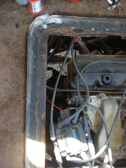 1983 Ford Bronco - I next ran a new 12 guage wire for the coil. this is looking alot better.