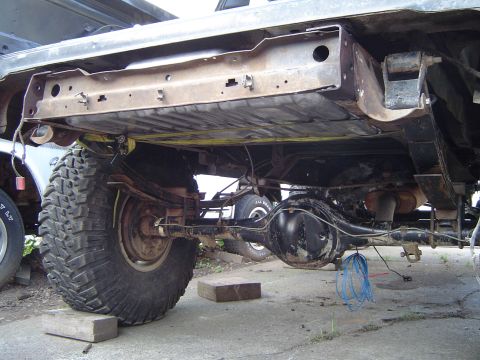 1979 Ford Bronco - Gas tank getting closer to fitting