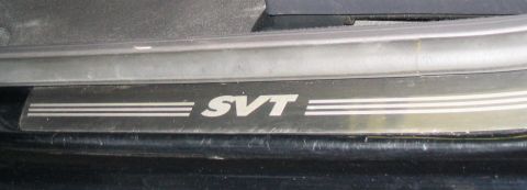 SVT door sill plate with triple stripes