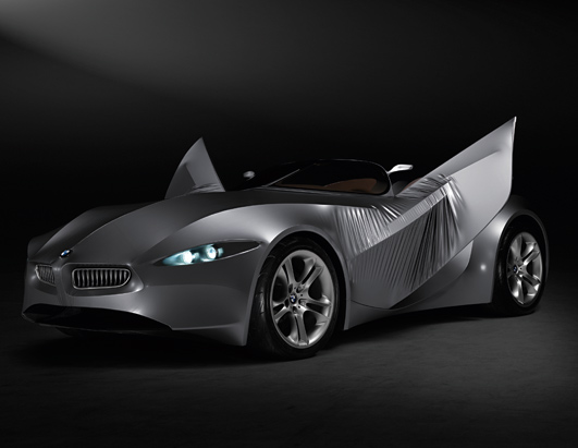 BMW concept car with unique wing-like doors