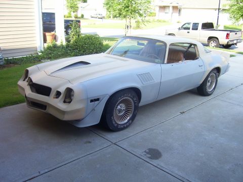 1979 Chevrolet Camaro - This 1979 Chevrolet Camaro is shown in a three-quarter front view, appearing to be in the process of restoration.