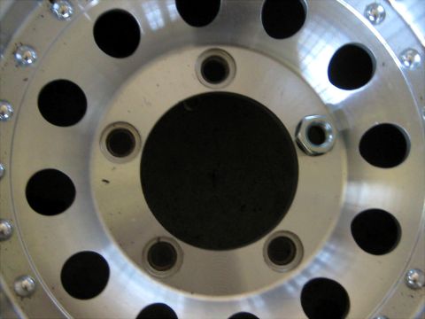 1996 Ford Bronco - This is a close-up view of an aftermarket wheel, not a 1996 Ford Bronco.