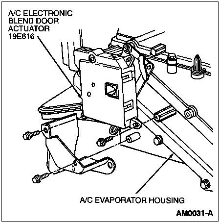 1997 Ford Taurus - Blend door actuator