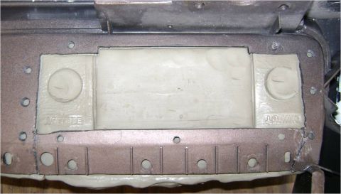 1972 Ford Ranchero - Mold in place