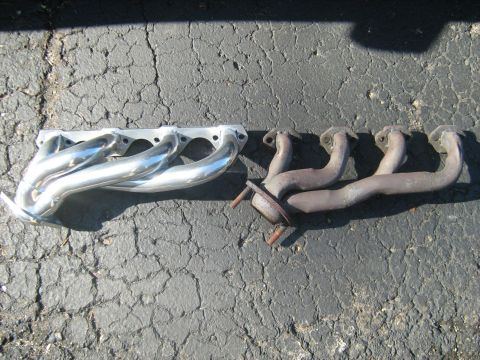 1988 Mercury Grand Marquis - 6-14-08 stock shorties vs Summit shorties