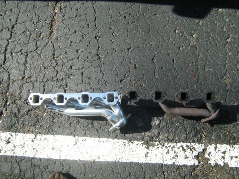 1988 Mercury Grand Marquis - 6-14-08 stock shorties vs Summit shorties