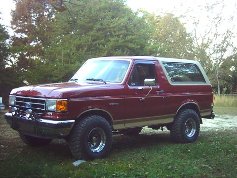 1989 Ford Bronco - old picture from when i first got the bronco