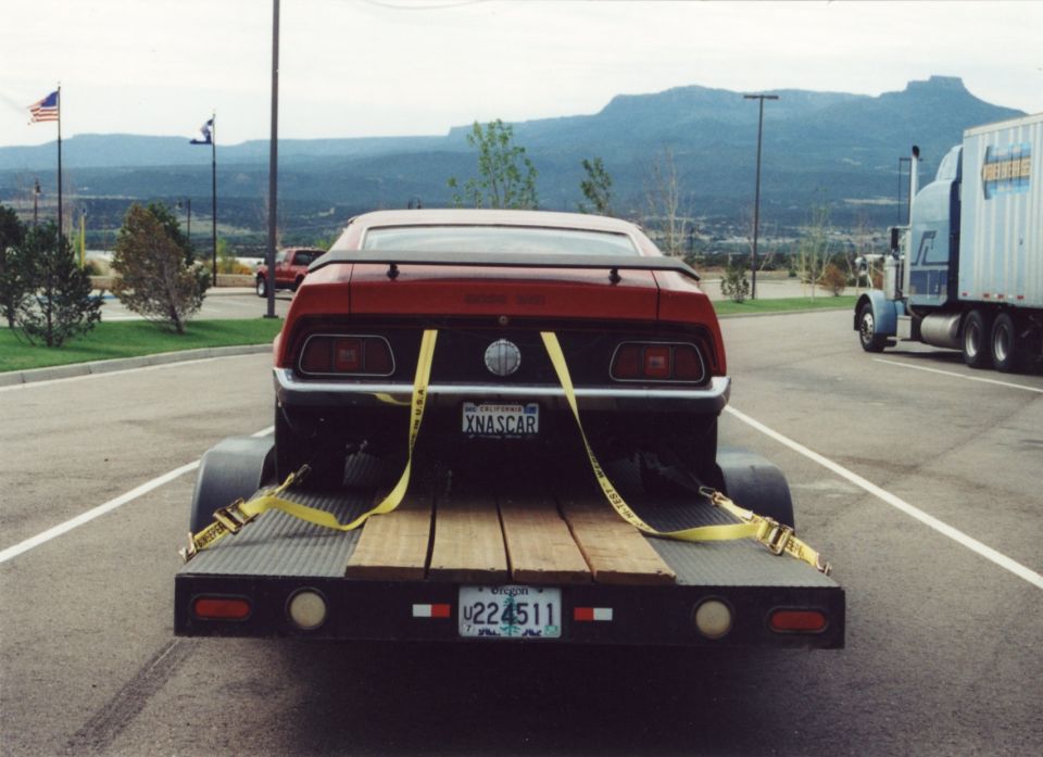 My XNASCAR 71 homeward bound.