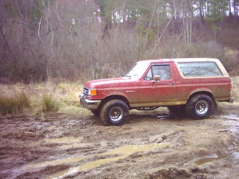 1989 Ford Bronco - reed road, just playin