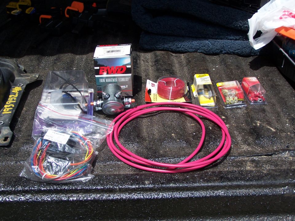 Everything you should need for the install