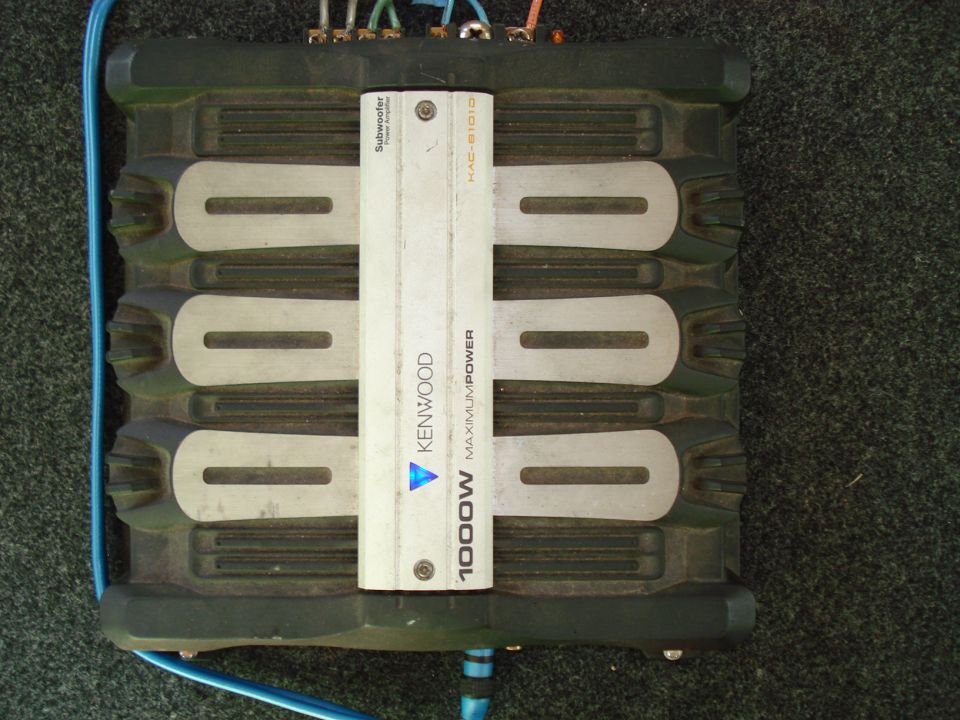 1000 watt kenwood amp