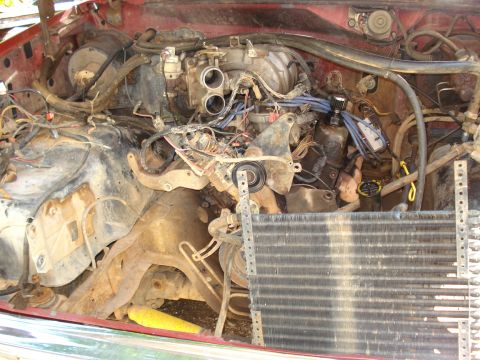 1989 Ford Bronco - getting ready to pull the tired old 302