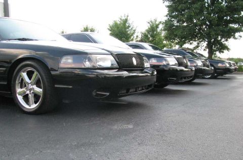 2003 Mercury Marauder - Lined up and ready to invade the cruise.
