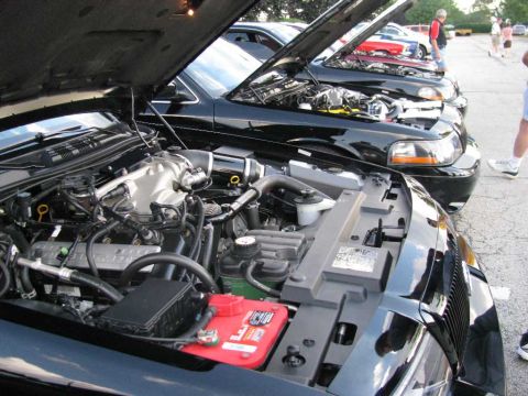 2003 Mercury Marauder - Jinxed's engine bay.