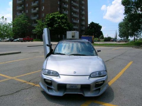1994 Mazda MX-6 - Front shot with the lambo door