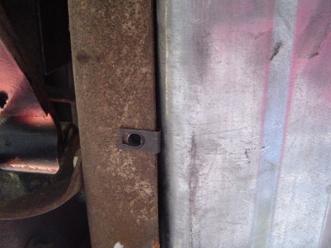 1979 Ford Bronco - Used these captured nuts so the skid was easy to install