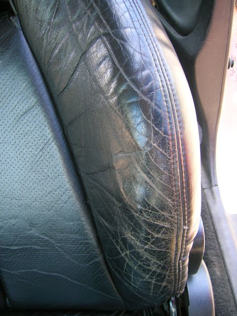 1994 Mazda MX-6 - Driver's Side Seat This is the worst spot on both seats.