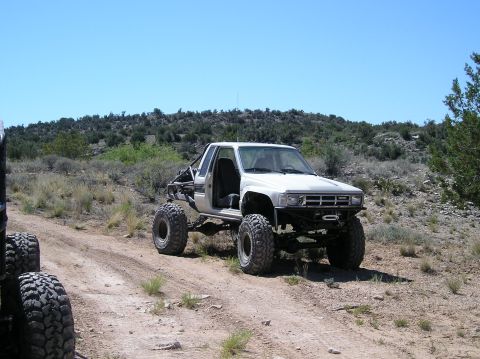 1986 Toyota Hilux - This modified 1986 Toyota Hilux is equipped for off-road adventures.