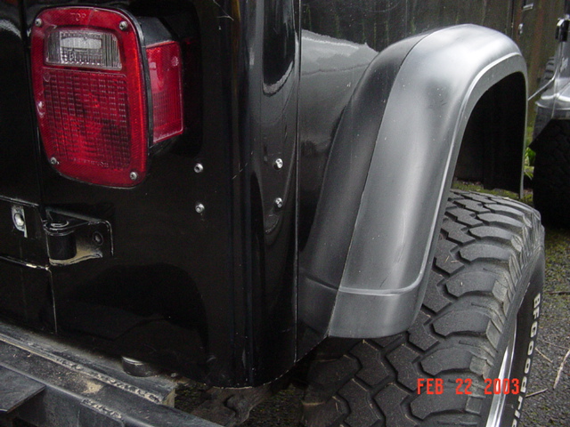Put chrome screws in the holes