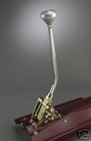 1983 Ford Bronco - This is a close-up view of a manual transmission shifter assembly, likely for a classic car or truck.