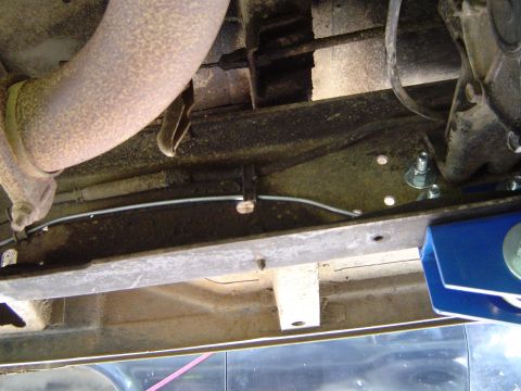 1978 Ford Bronco - I was able to run under the factory clips