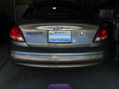 2003 Ford Taurus - Found a blue G2 SHO and took its badge. Doesn't look too bad on a G4.