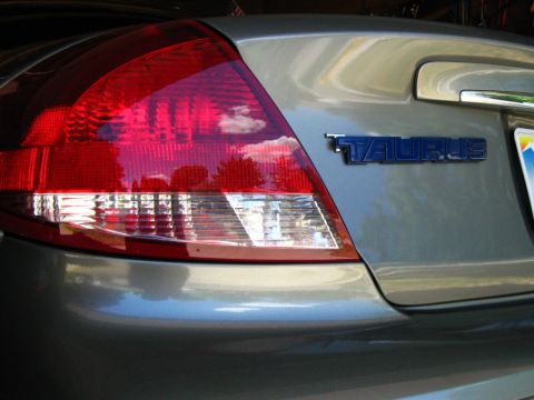 2003 Ford Taurus - I think the chrome on black badge would look great on my car.