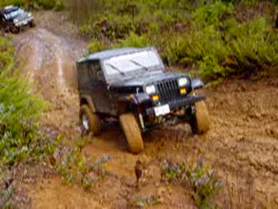 1995 Jeep Wrangler - slippery