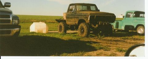 1978 Ford Bronco - after black spray bomb