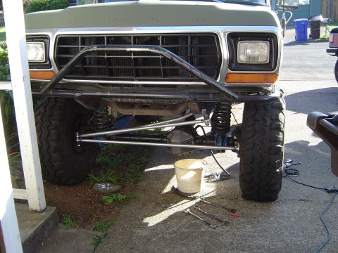 1978 Ford Bronco - New stuff bolted on