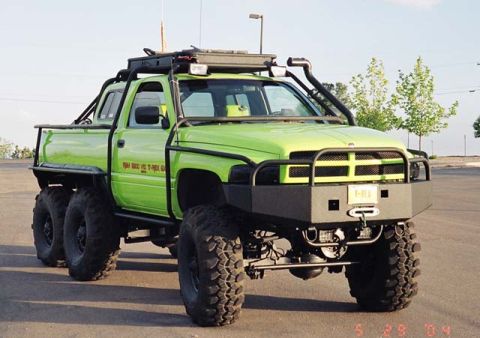 1991 Ford Crown Victoria - T-Rex Dodge Ram