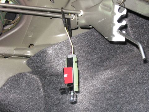 2003 Ford Taurus - Hanging ready to be mounted. I used 3M Automotive Molding Tape which is strong stuff.