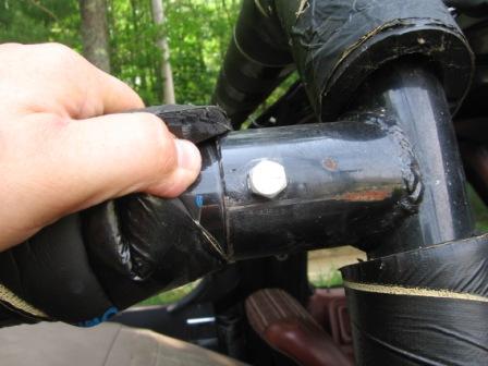 1993 Ford Bronco - Rear bar unbolts