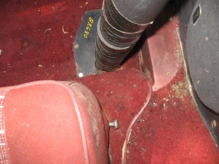 1993 Ford Bronco - Rollbar mount for front bar - just behind front seat.