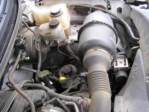 2005 Ford F-150 - Before, place to set up HHO system