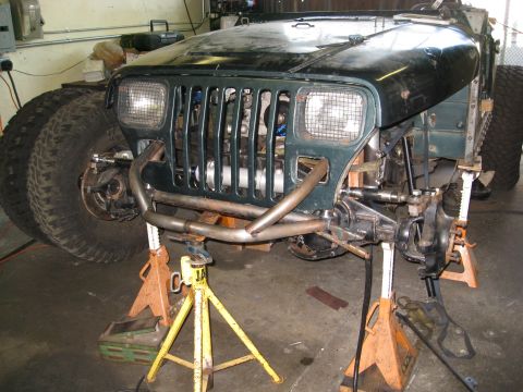1994 Jeep Wrangler “Partially Erect YJ”