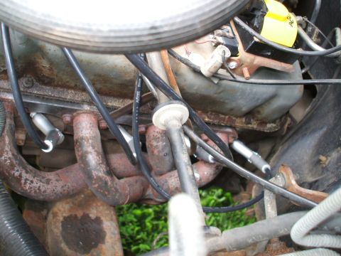 1990 Ford Bronco - new motor craft plugs - Plugs gapped at .53 new accel high temp boots/wires...nice. new coil