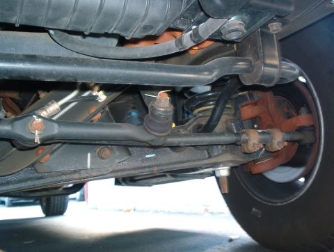 2001 Ford E150 - Drag link Tie Rod Pitman arm