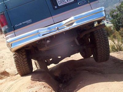 2001 Ford E150 - close up