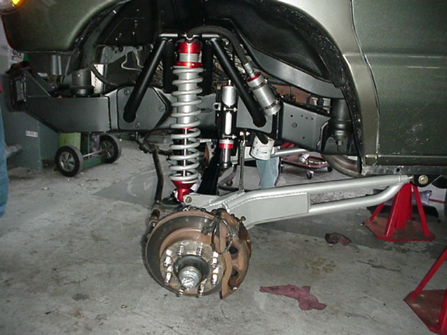 fRAME Painted and radius arms.