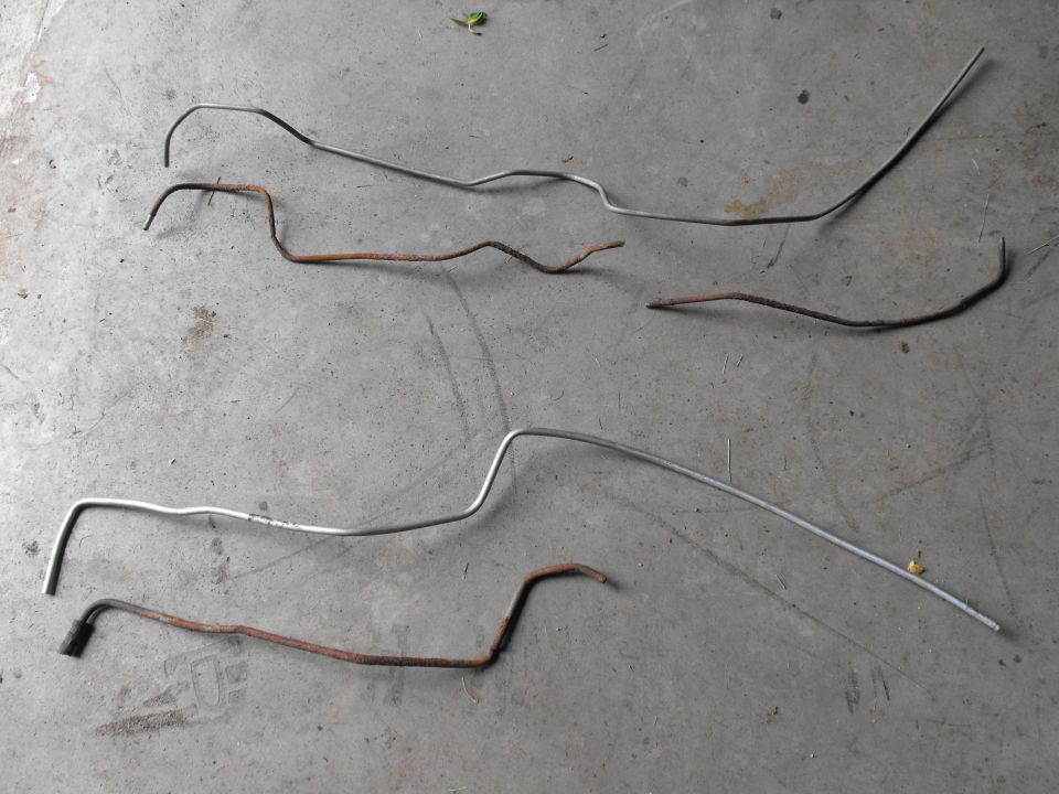 My fuel lines were hole-y and rusted to pieces. Changed a few here and there in the Winter. Decided to get the hard to get areas now