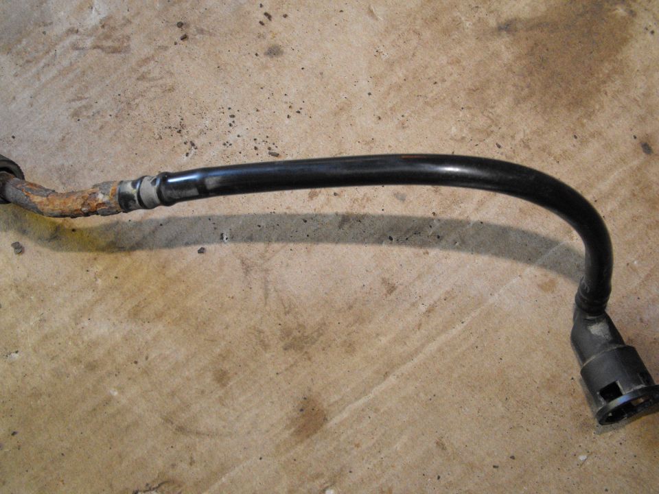Don't be a-fearin' the dreaded "plastic crimped from the factory onto steel lines".