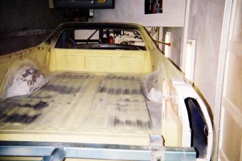 1972 Ford Ranchero - bed