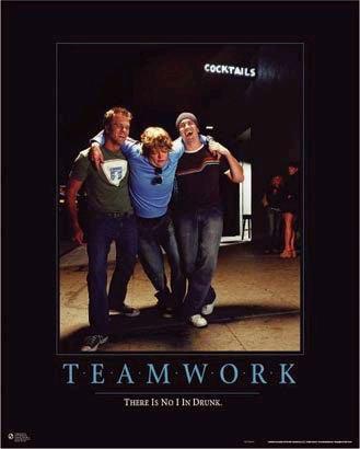 2006 Ford E350 - Teamwork: No I in drunk.