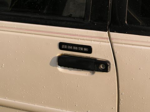 1995 Ford Thunderbird - Key-less entry, always a bonus