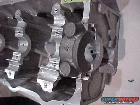 1970 Ford Mustang - A partially machined Bill Coon head.