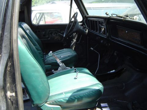 1979 Ford Bronco - Bucket seats mounted and started figuring out where the shifter is gonna go